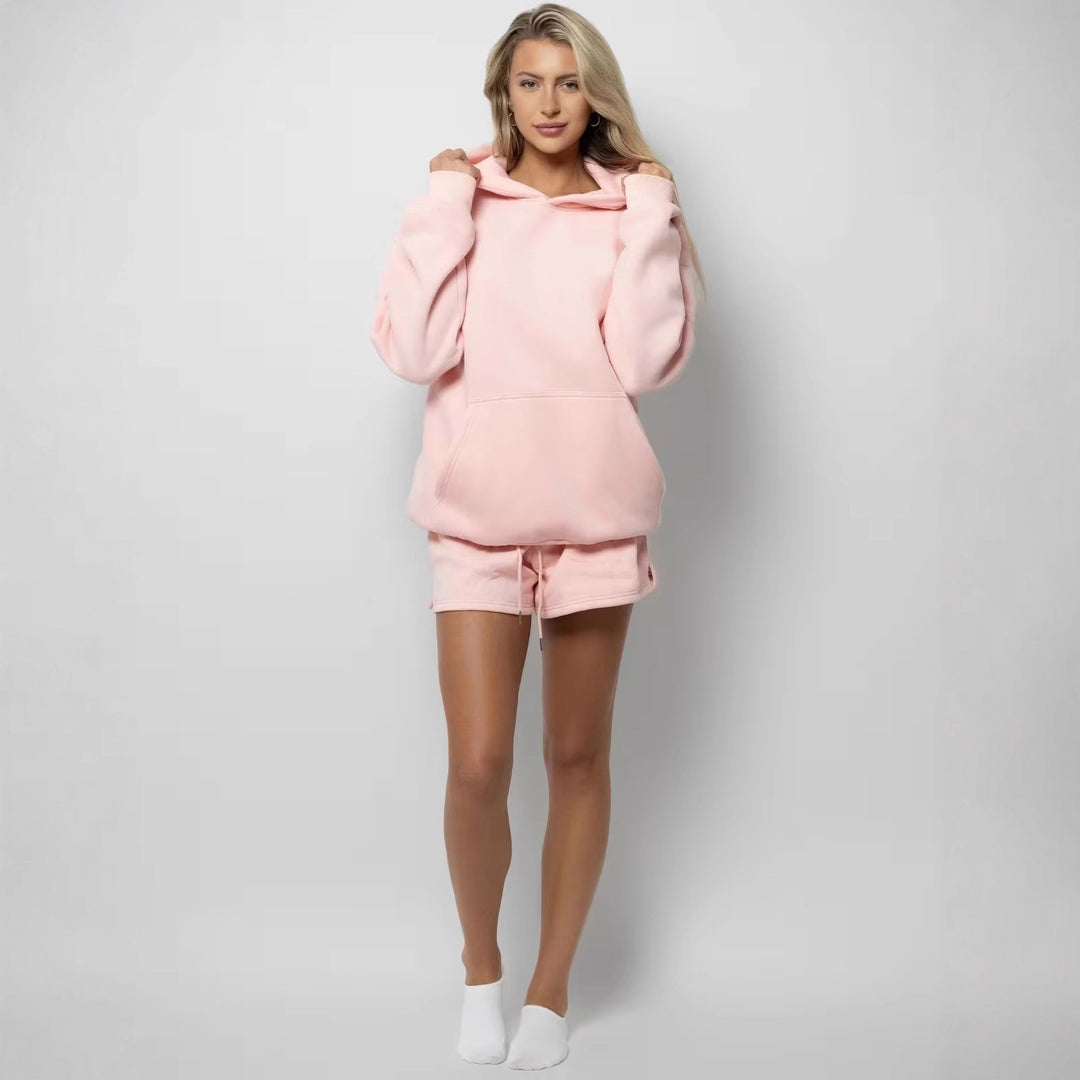 Damen Sportliche Sweatshorts mit elastischem Bund R&B
