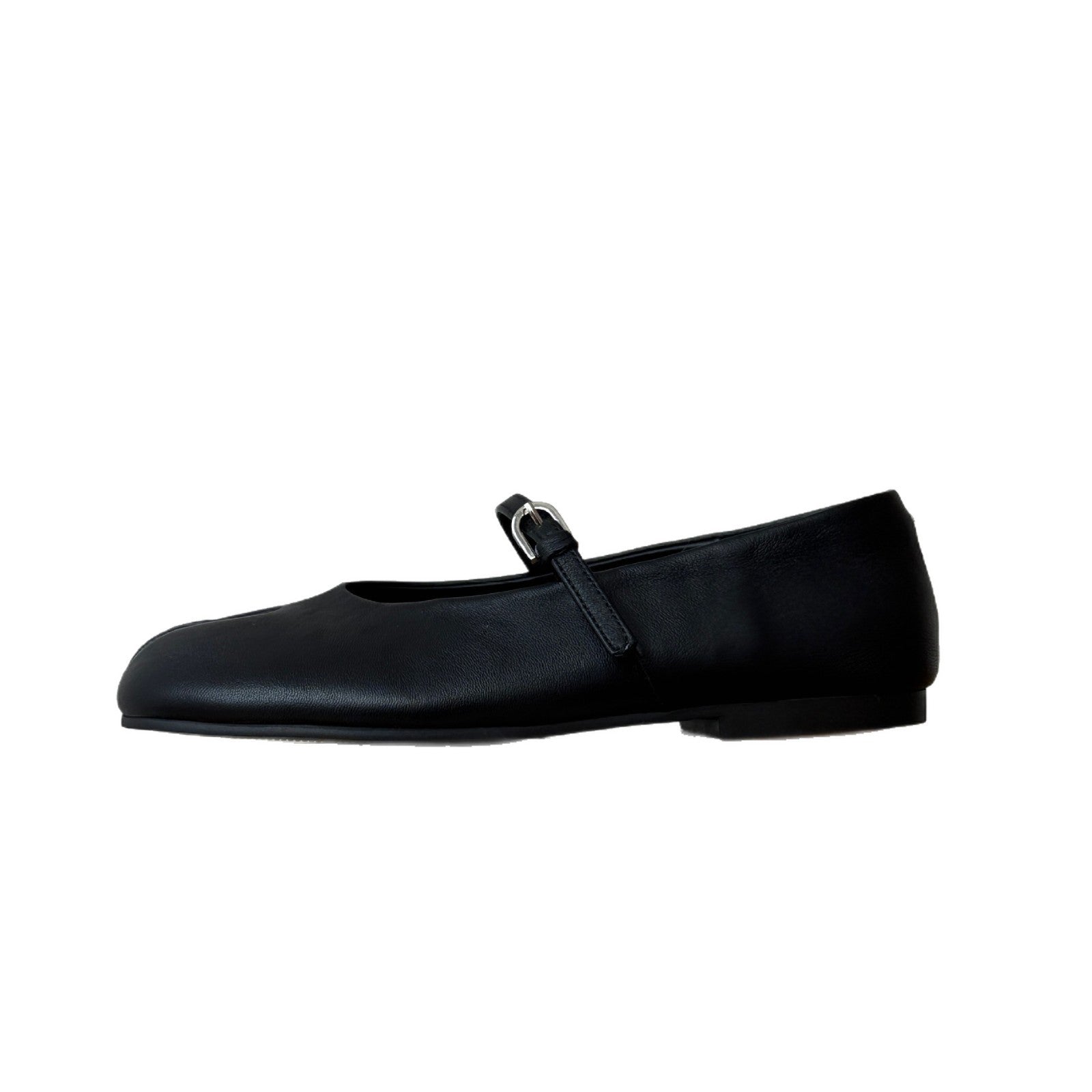 Damen elegante Ballerinas mit verstellbarem Riemchen und weichem Leder R&B
