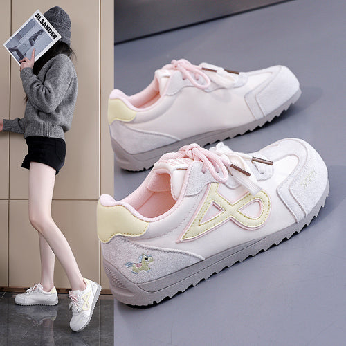 Damen modische Sneakers mit atmungsaktivem Obermaterial und sportlichem Komfort R&B