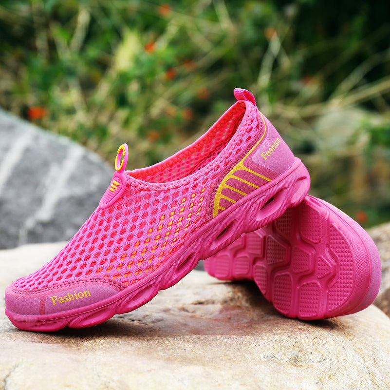 Damen Atmungsaktive Freizeitschuhe mit flexiblem Mesh-Obermaterial R&B