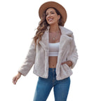 Damen Fleece Jacke im eleganten Look R&B