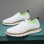 Damen Leichte Slip-On Sneakers aus atmungsaktivem Strickmaterial