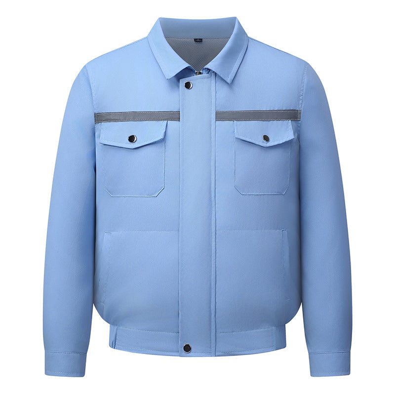 Unisex nan kühlende Arbeitsjacke mit integrierten Lüftern und atmungsaktivem Funktionsfutter R&B