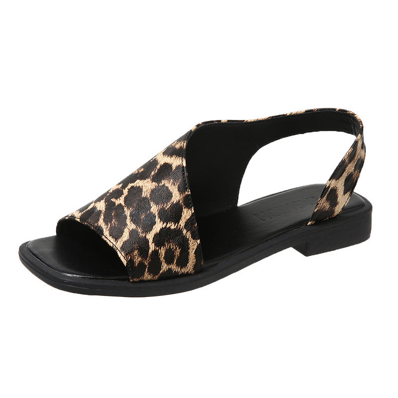 Damen Offene Zehentrenner-Sandalen mit modischem Design und atmungsaktiver Obermaterialstruktur R&B