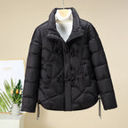 Damen Trendiger gepolsterter Blouson mit praktischen Schnürdetails R&B