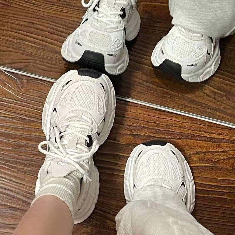 Damen Sportliche Sneakers mit atmungsaktiver Mesh-Oberfläche und reaktionsfreudiger Dämpfung R&B
