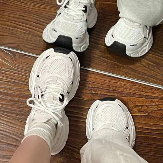 Damen Sportliche Sneakers mit atmungsaktiver Mesh-Oberfläche und reaktionsfreudiger Dämpfung R&B