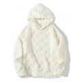 Damen Kuscheliger Fleece-Hoodie mit strukturiertem Design und Kapuze