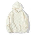 Damen Kuscheliger Fleece-Hoodie mit strukturiertem Design und Kapuze