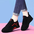 Damen Sportliche Mesh-Sneaker mit atmungsaktiver Sohle und rutschfester Laufsohle R&B