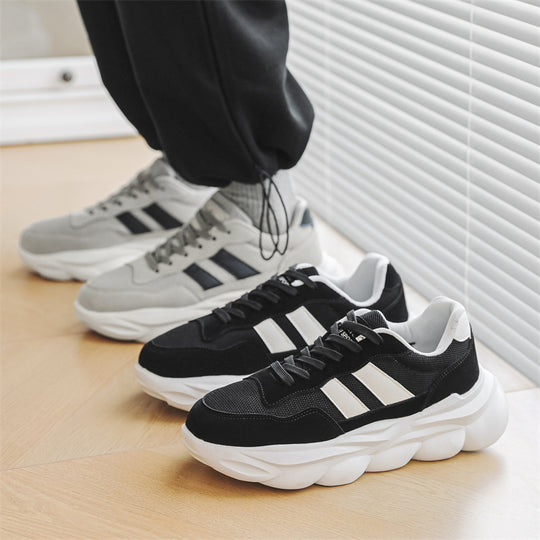 Damen Sportliche Sneakers mit atmungsaktiver Mesh-Oberfläche und dämpfender Sohle R&B