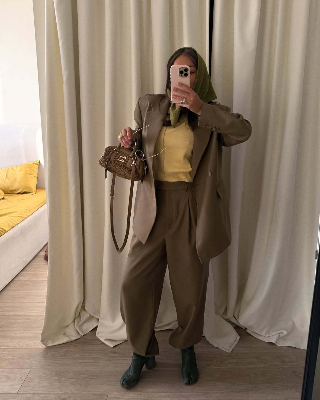 Damen eleganter Oversized Blazer mit Taschen und weitem Schnitt R&B