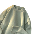 Damen Bequemer und lässiger Sweatshirt mit strukturiertem Design R&B