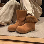 Damen Komfortable Winterboots mit weich gefüttertem Innenbereich R&B