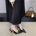 Damen Slingback Stiletto-Pumps mit elegantem Riemchen R&B