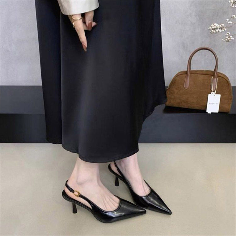 Damen Slingback Stiletto-Pumps mit elegantem Riemchen R&B