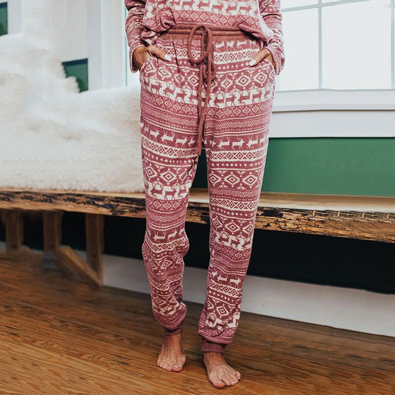 Damen Gemütlicher Polar-Fleece Zweiteiler R&B
