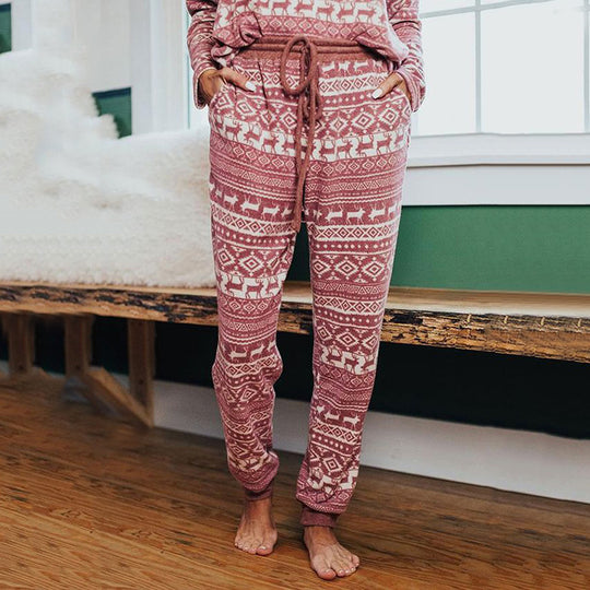 Damen Gemütlicher Polar-Fleece Zweiteiler R&B
