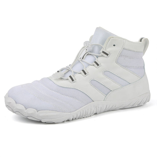 Unisex nan knöchelhoher barfußähnlicher Wassersportschuh mit Schnellzug-Schnürung und flexibler Profilsohle R&B