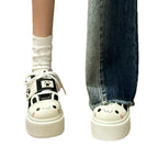 Damen Sneaker mit verspieltem Tiermotiv und weicher Sohle R&B