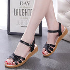 Damen Bequeme Sandalen mit elegantem Riemendesign und ergonomischer Sohle