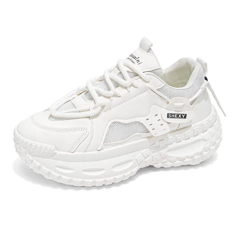 Damen Sportliche Sneakers mit luftiger Mesh-Oberfläche und dämpfendem Sohlenprofil