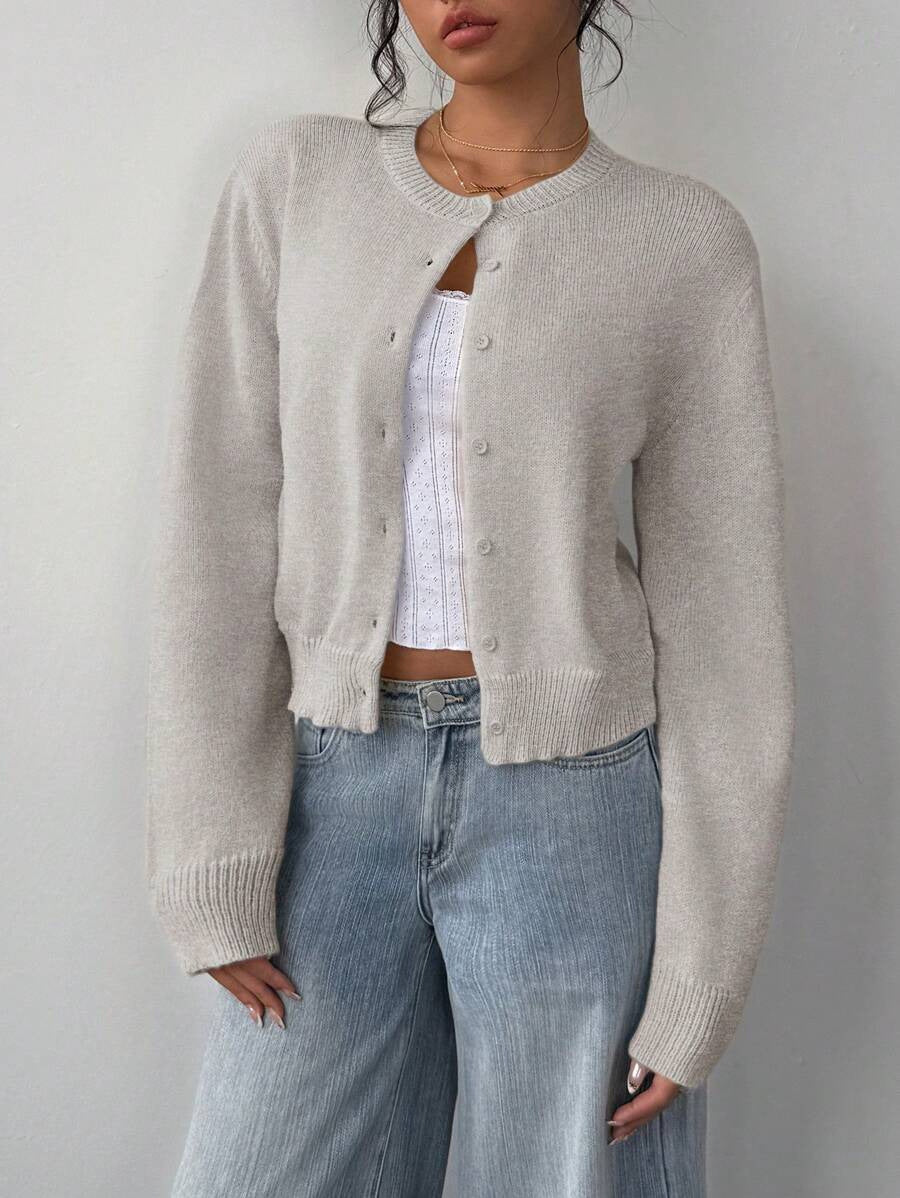 Damen Strickjacke im Oversized-Stil R&B