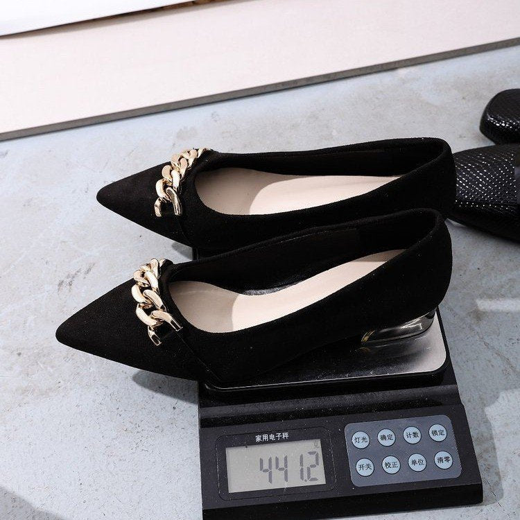 Damen Elegante Ballerinas mit funkelndem Detail R&B