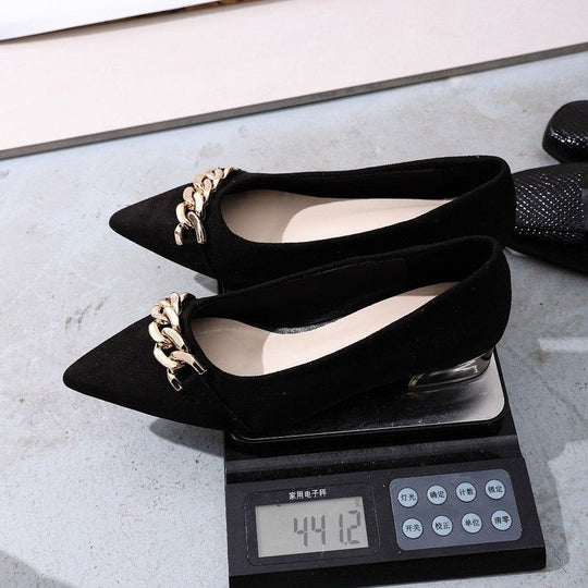 Damen Elegante Ballerinas mit funkelndem Detail R&B