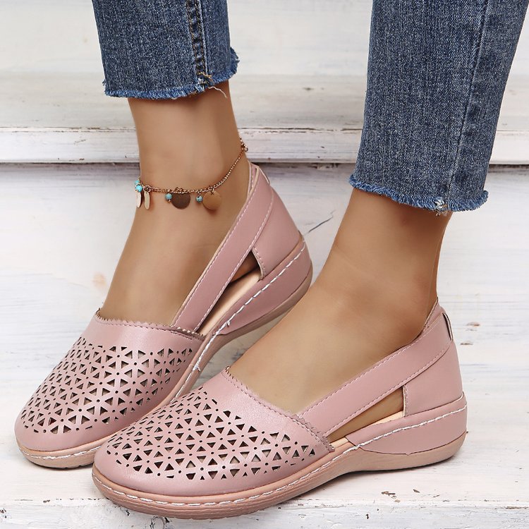Damen Luftige Clogs mit besonders atmungsaktivem Lochdesign und komfortabler Laufsohle R&B