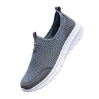 Damen Atmungsaktive Slip-On Freizeit-Sneaker mit rutschfester Sohle
