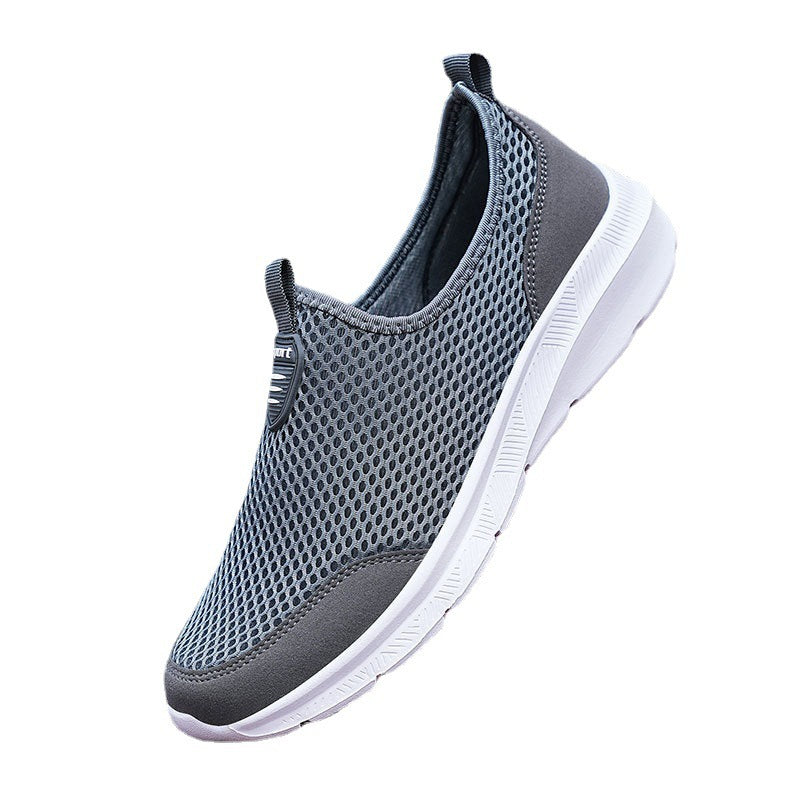 Damen Atmungsaktive Slip-On Freizeit-Sneaker mit rutschfester Sohle