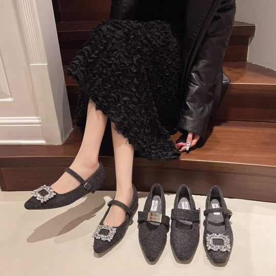 Damen mary jane Schuhe R&B