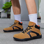 Damen Sportliche High-Top Sneaker mit strapazierfähigem Obermaterial und rutschfester Sohle