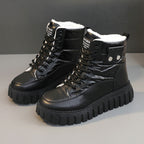 Damen modische Winterstiefel mit temperaturisolierendem Innenfutter und rutschfester Sohle R&B