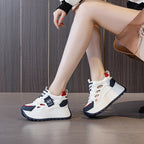 Damen Chunky Sneakers mit atmungsaktiver Mesh-Oberfläche und innovativer Dämpfung
