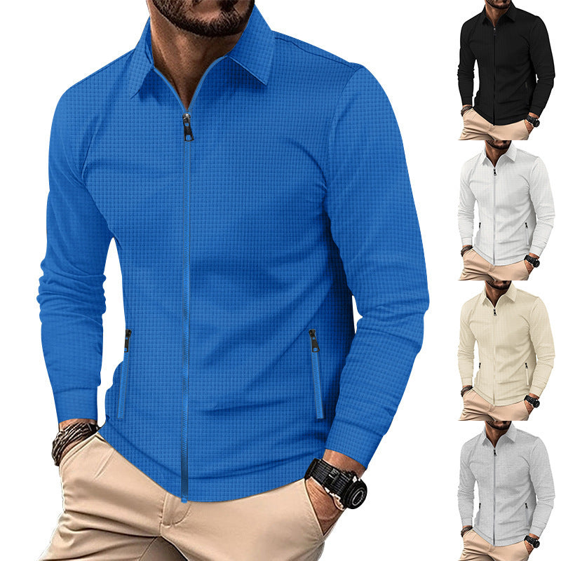 Herren atmungsaktive Smart Casual Jacke R&B