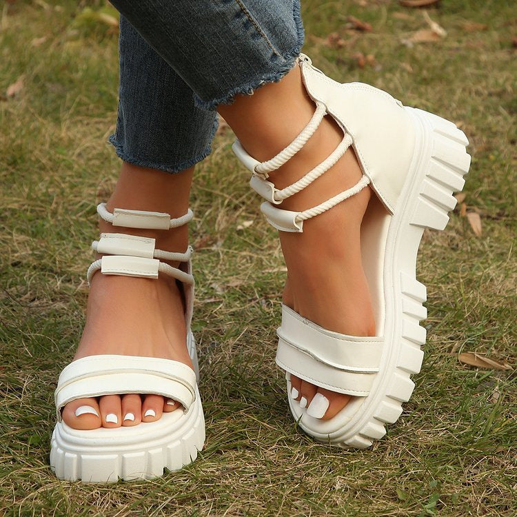 Damen trendige Komfortsandalen R&B