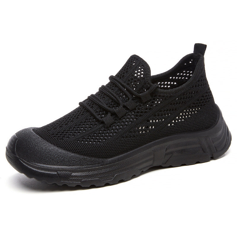 Damen Atmungsaktive Sneaker mit elastischem Schnürsystem und rutschfester Sohle R&B