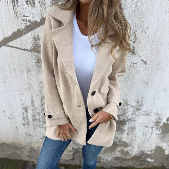 Damen modische Oversized-Manteljacke R&B