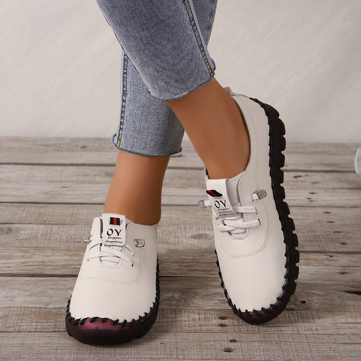 Damen Bequeme und leichte Freizeitschuhe mit rutschfester Sohle R&B