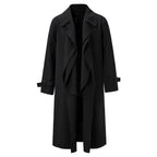 Damen Trenchcoat mit asymmetrischem Reversdesign und praktischen verstellbaren Ärmeln