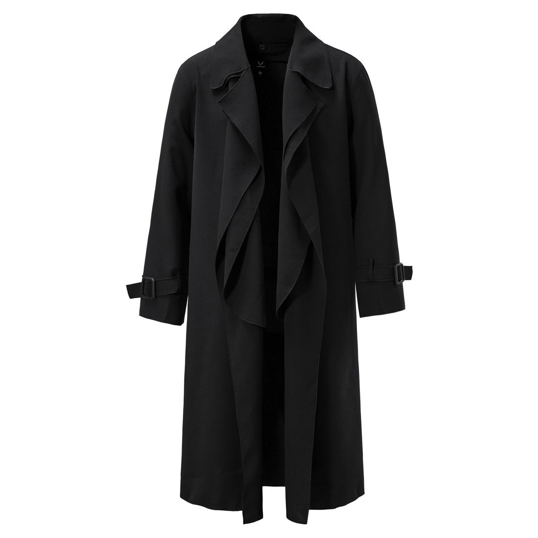 Damen Trenchcoat mit asymmetrischem Reversdesign und praktischen verstellbaren Ärmeln