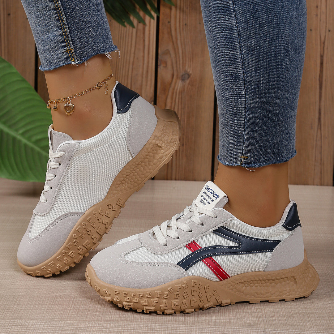 Damen Sportliche Laufschuhe mit rutschfester Sohle und atmungsaktivem Obermaterial R&B