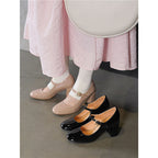 Damen elegante Pumps mit verstellbarem Riemchen R&B