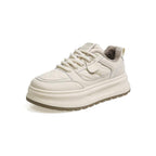 Damen Modische Sneakers mit wärmendem Fleecefutter und rutschfester Sohle R&B