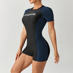 Damen Schwimmanzug mit kurzem Arm und figurformendem Schnitt R&B