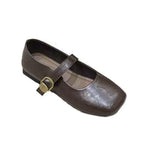 Damen Mary Jane Schuhe mit verstellbarem Riemen und eleganter Schnalle R&B