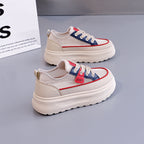 Damen Sportliche Sneakers mit atmungsaktiver Mesh-Oberfläche und komfortablem Plateau R&B