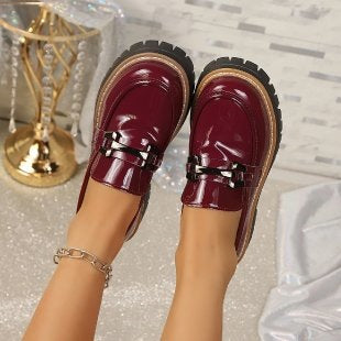 Damen Trendige und bequeme Slipper mit robustem Sohlenprofil R&B